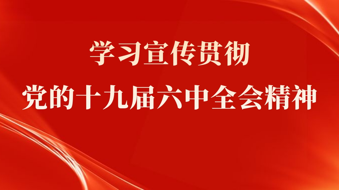 主题党课：学习宣传贯彻党的十九届六中全会精神